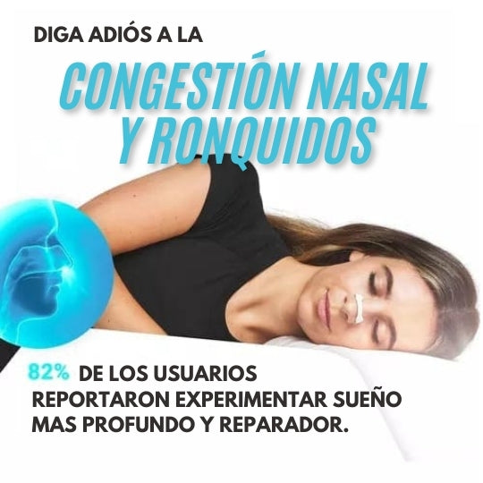 TIRAS NASALES MAGNETICAS (ANTIRONQUIDO)